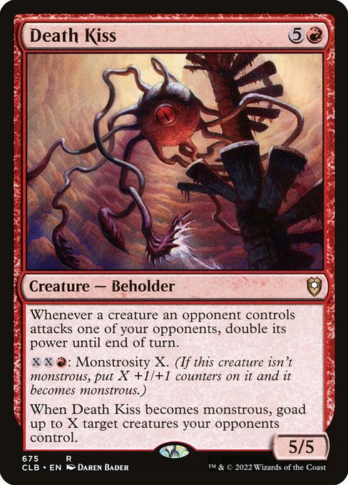 Death Kiss - Commander Legends: Battle for Baldur's Gate Magic card