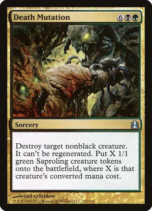 Death Mutation - Commander 2011 Magic card