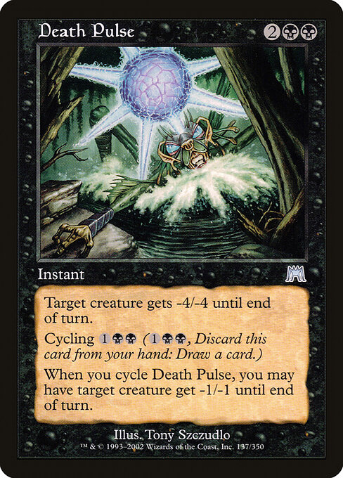 Death Pulse - Onslaught Magic card