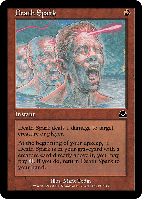 Death Spark - Masters Edition II Magic card