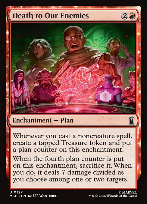 Death to Our Enemies - Marvel Super Heroes Magic card