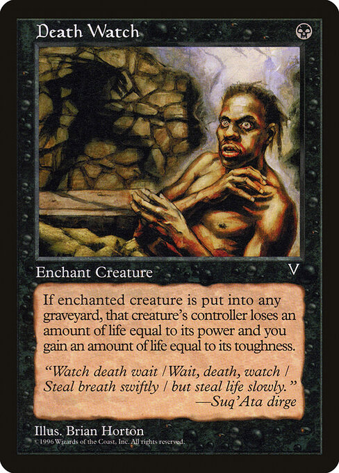 Death Watch - Visions Magic card