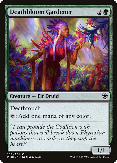 Deathbloom Gardener - Dominaria United Magic card