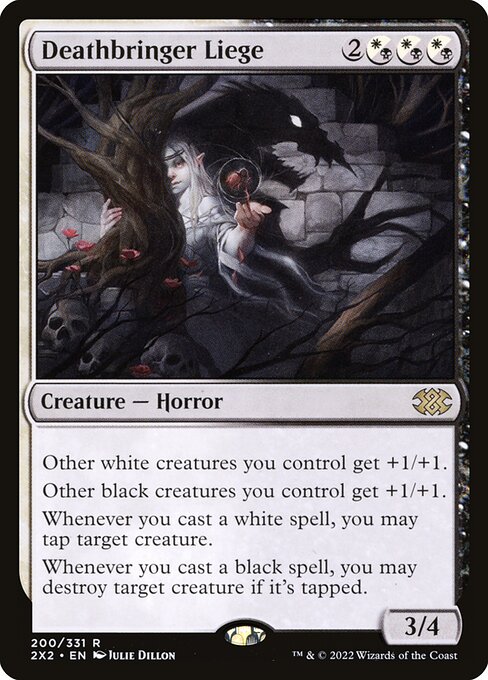 Deathbringer Liege - Double Masters 2022 Magic card