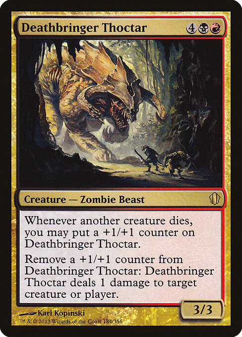 Deathbringer Thoctar - Commander 2013 Magic card