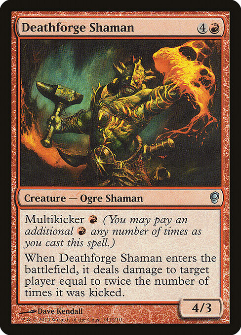 Deathforge Shaman - Conspiracy Magic card