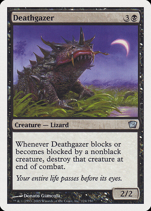 Deathgazer - Ninth Edition Magic card