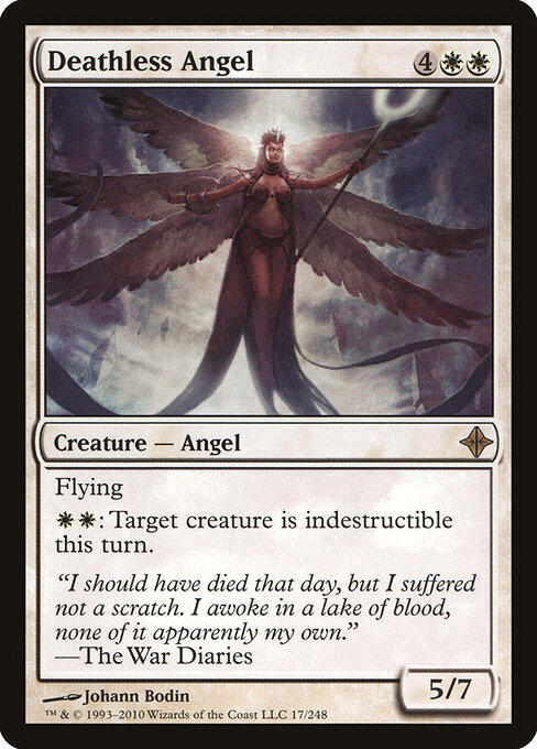 Deathless Angel - Rise of the Eldrazi Magic card