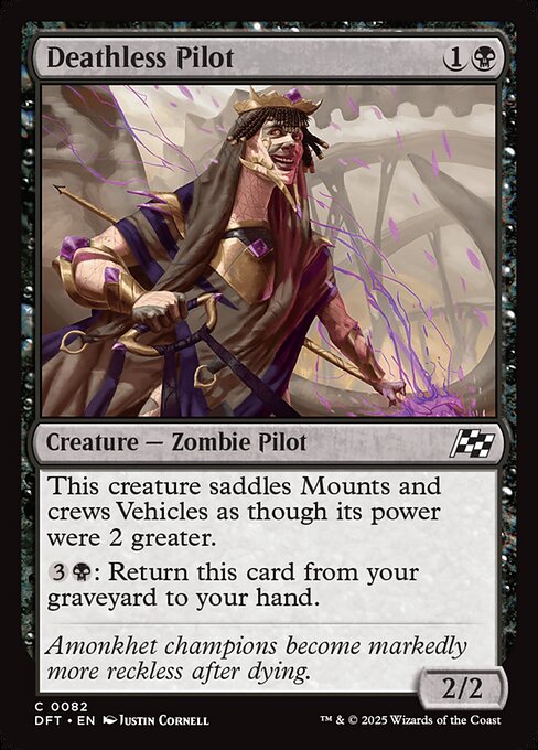 Deathless Pilot - Aetherdrift Magic card