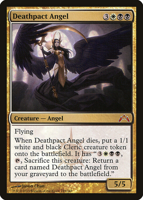 Deathpact Angel - Gatecrash Magic card