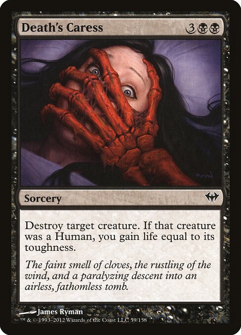 Death's Caress - Dark Ascension Magic card