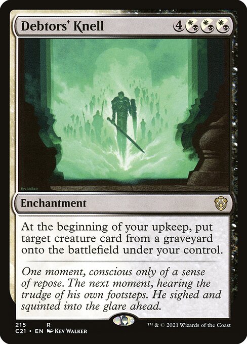Debtors' Knell - Commander 2021 Magic card