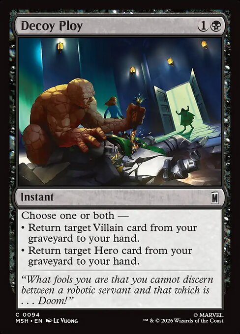 Decoy Ploy - Marvel Super Heroes Magic card