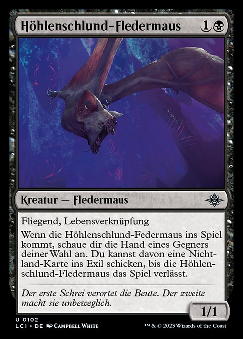 Deep-Cavern Bat