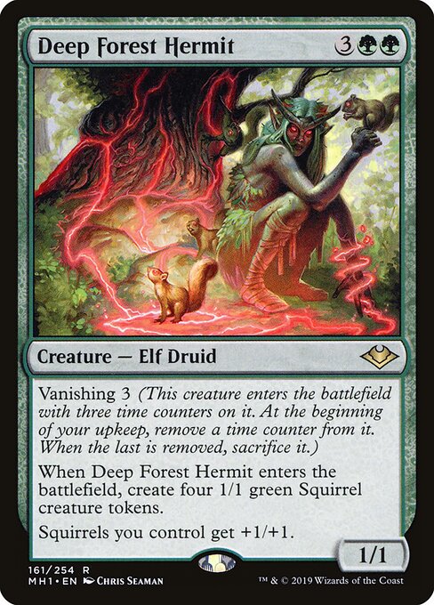 Deep Forest Hermit - Modern Horizons Magic card