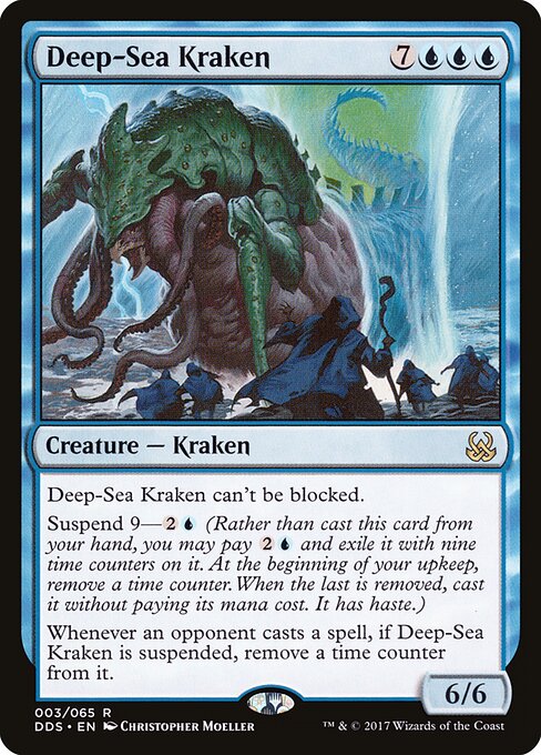 Deep-Sea Kraken - Duel Decks: Mind vs. Might Magic card