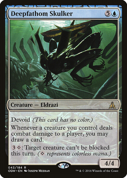Deepfathom Skulker - Oath of the Gatewatch Magic card