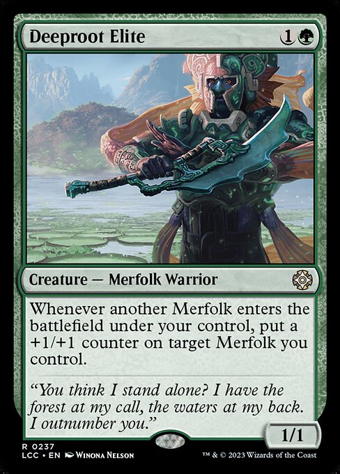 Deeproot Elite - The Lost Caverns of Ixalan Commander Magic card