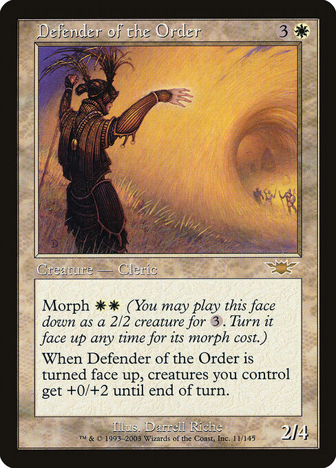 Defender of the Order - Legions Magic card