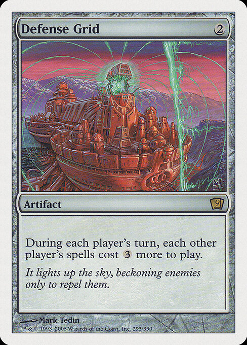 Defense Grid - Ninth Edition Magic card
