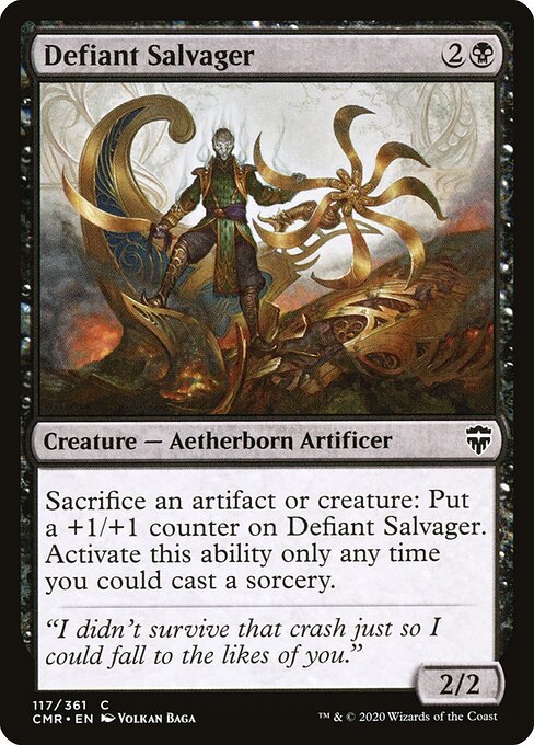 Defiant Salvager - Commander Legends Magic card