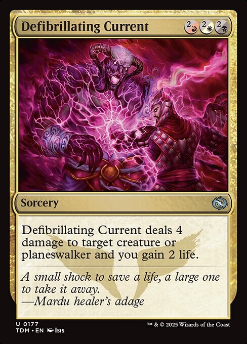 Defibrillating Current - Tarkir: Dragonstorm Magic card