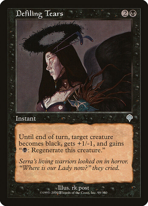 Defiling Tears - Invasion Magic card