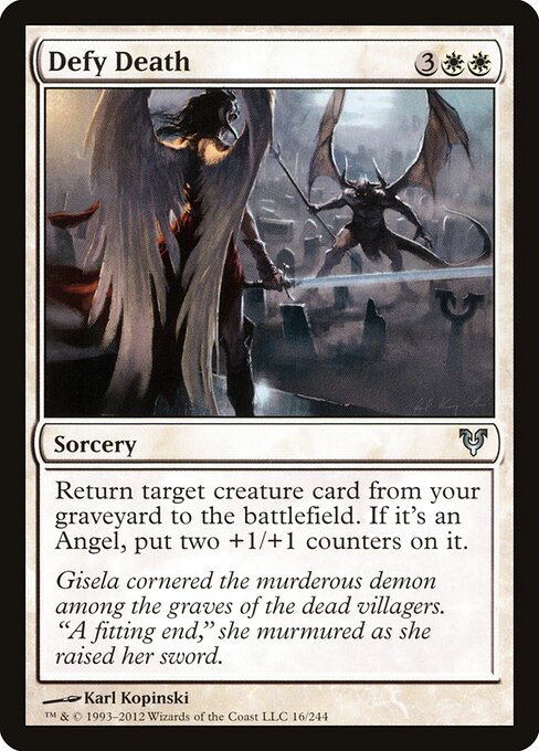 Defy Death - Avacyn Restored Magic card