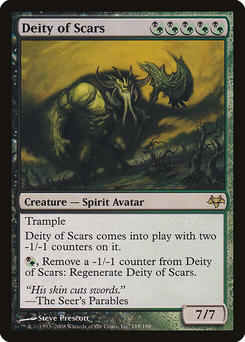 Deity of Scars - Eventide Magic card