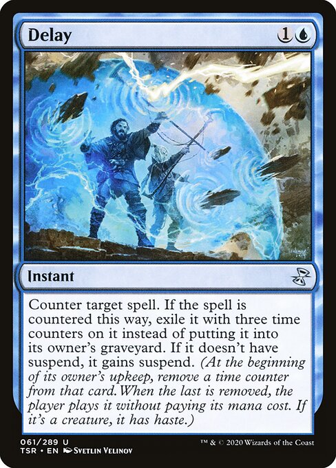 Delay - Time Spiral Remastered Magic card