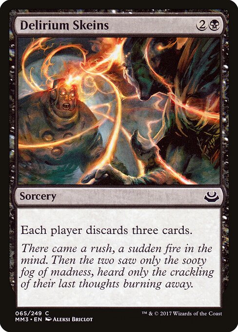Delirium Skeins - Modern Masters 2017 Magic card
