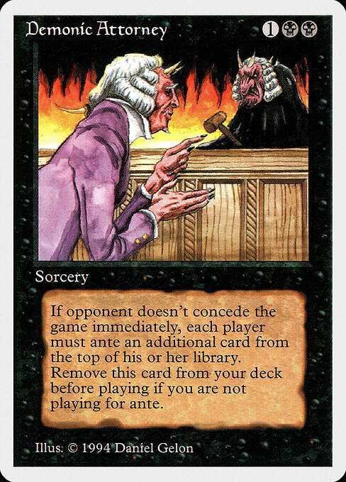 Demonic Attorney - Summer Magic / Edgar Magic card