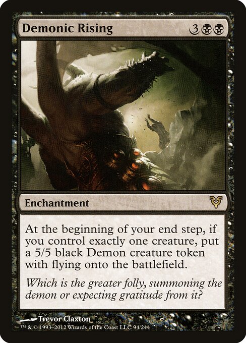 Demonic Rising - Avacyn Restored Magic card