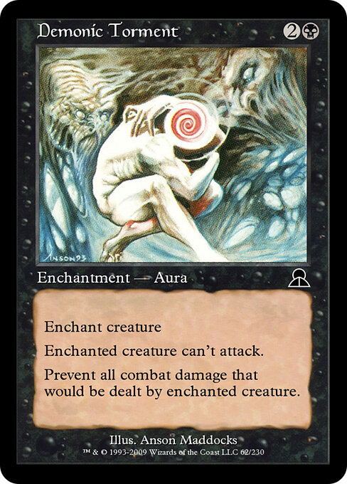 Demonic Torment - Masters Edition III Magic card