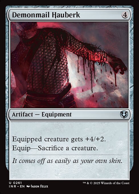 Demonmail Hauberk - Innistrad Remastered Magic card