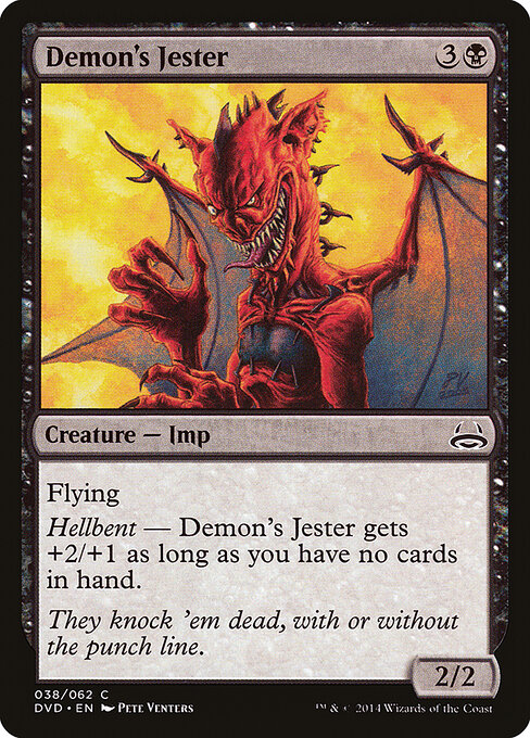 Demon's Jester - Duel Decks Anthology: Divine vs. Demonic Magic card