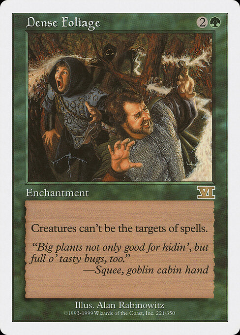 Dense Foliage - Classic Sixth Edition Magic card