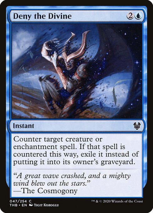 Deny the Divine - Theros Beyond Death Magic card