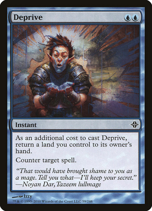 Deprive - Rise of the Eldrazi Magic card