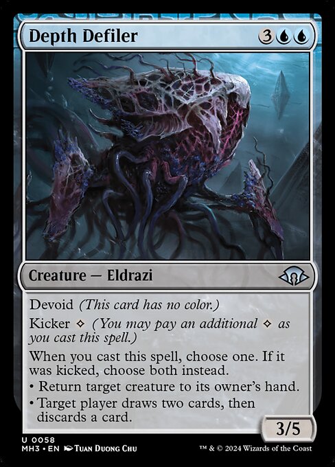 Depth Defiler - Modern Horizons 3 Magic card