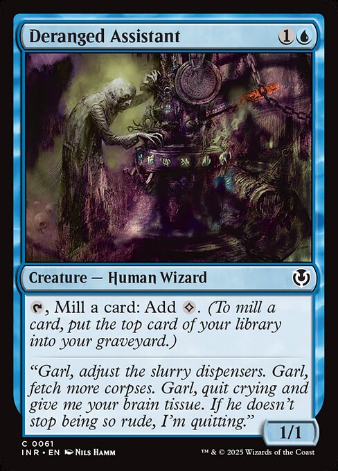 Deranged Assistant - Innistrad Remastered Magic card