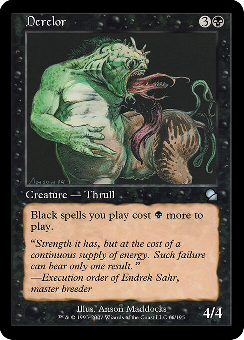 Derelor - Masters Edition (#66) - Illustrated by Anson Maddocks - Magic: The Gathering Card