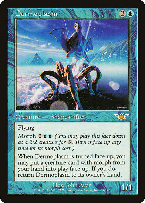 Dermoplasm - Legions Magic card