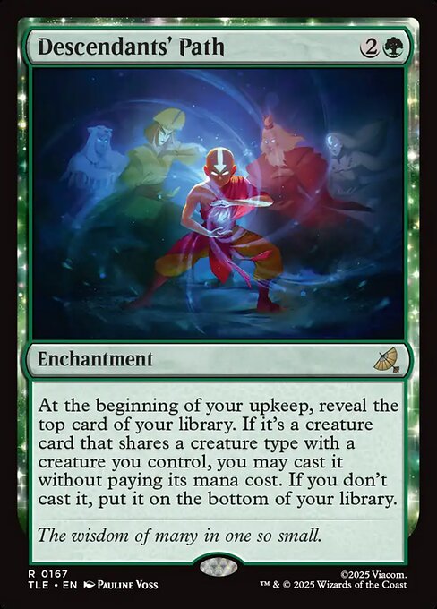 Descendants' Path - Avatar: The Last Airbender Eternal Magic card