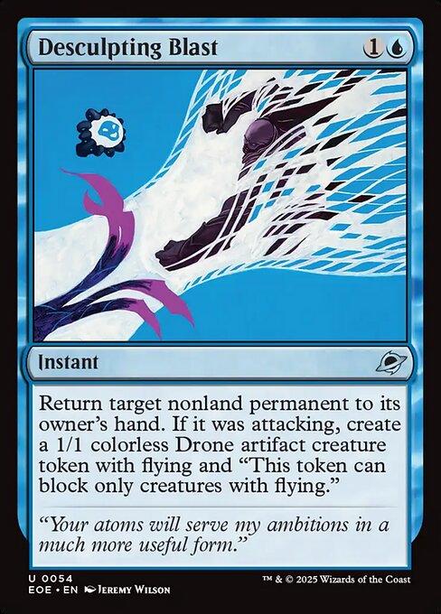 Desculpting Blast - Edge of Eternities Magic card