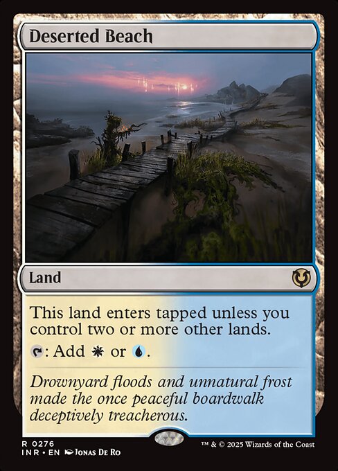 Deserted Beach - Innistrad Remastered Magic card