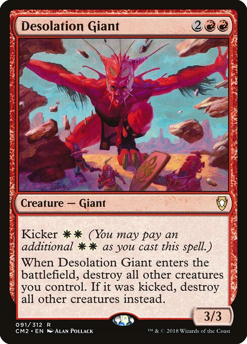 Desolation Giant - Commander Anthology Volume II Magic card