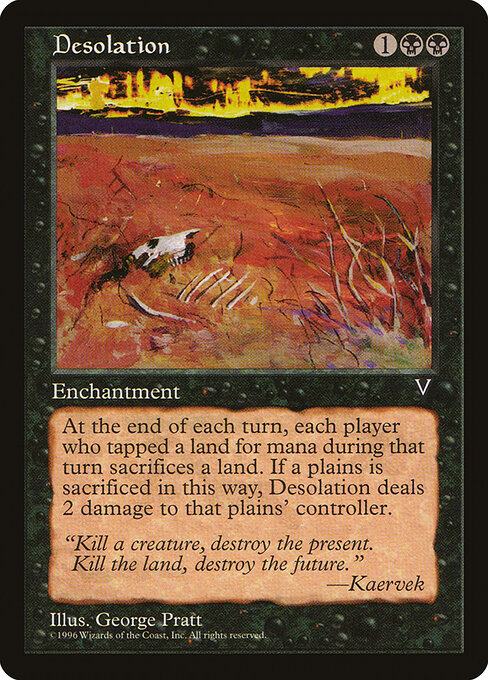 Desolation - Visions Magic card