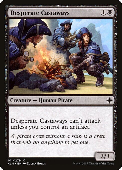 Desperate Castaways - Ixalan Magic card