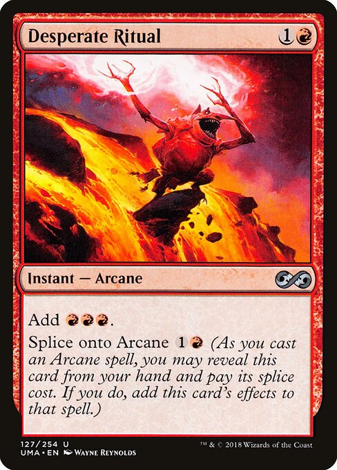 Desperate Ritual - Ultimate Masters Magic card
